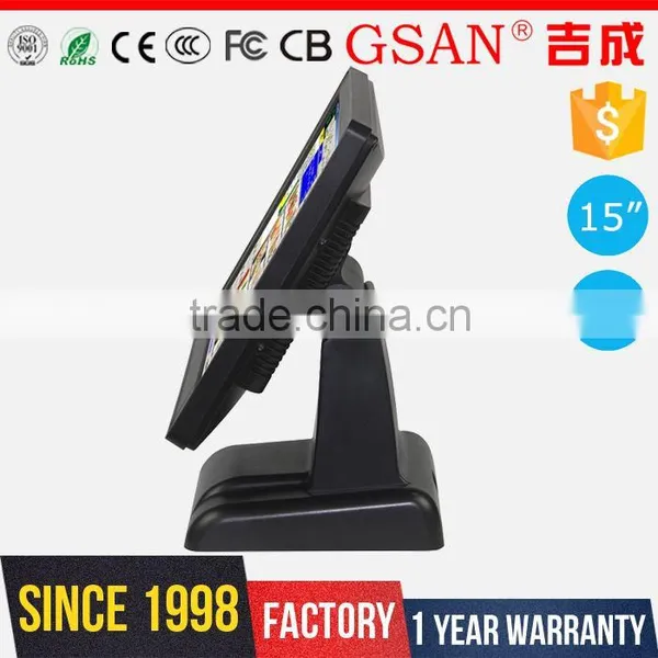 GS-15302 GSAN 15 Inch LCD 5 Wire Resistive Touch Screen Monitor photo-4