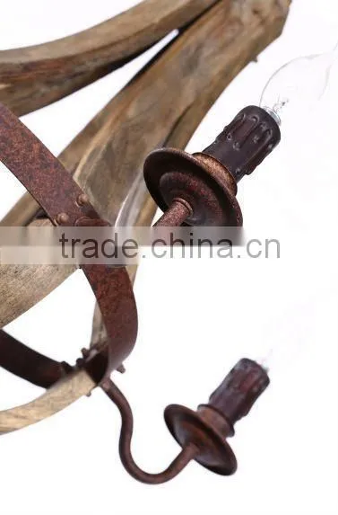 2016 Hot Sell Wooden Laser Cut Cutting Chandelier photo-2