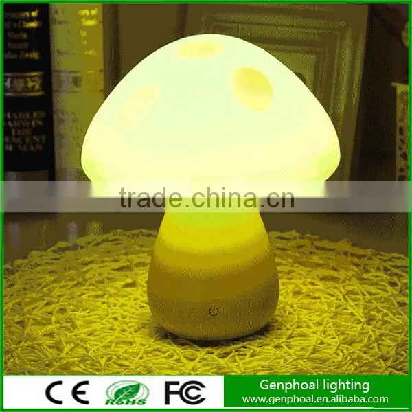 2015 Touch Sensor Switch Indoor Baby Night Light Mushroom Light Led Torch Light photo-3