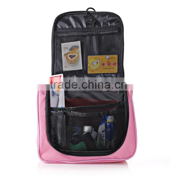 Women's Travel Cosmetic Make up Bag Toiletry Hanging Folding Orgarnizer Bags Wash Bag photo-6