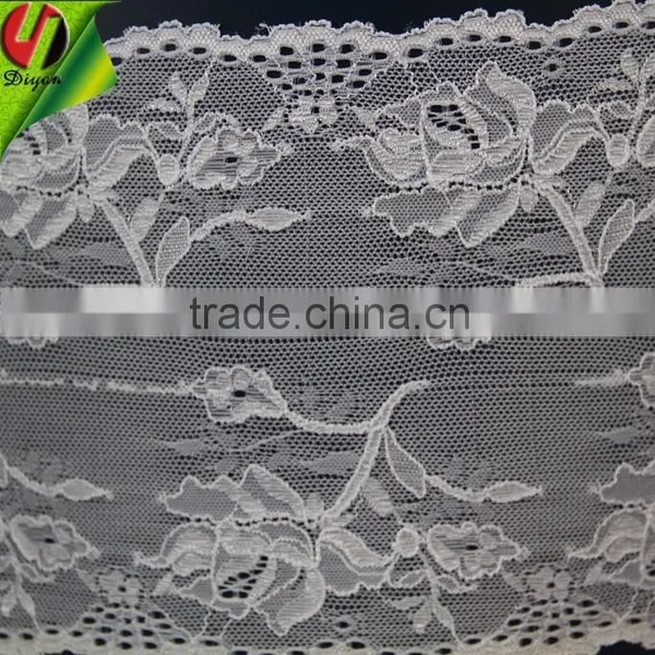 Width 6.7" Stretch Lace Trim for Sexy Ladies Over the Knee Socks