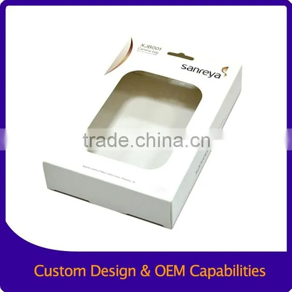 Simple Ink Print White Corrugated Paper Box photo-5