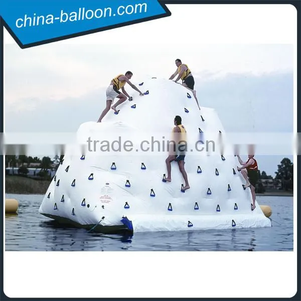 Beach Inflatable Iceberg Climbing Wall/ Inflatable Floating Iceberg 0.9mm Pvc Tarpaulin photo-4
