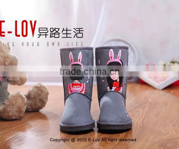 2015 Hot Sales High Quality and Cheap Women Boot With Fur photo-4