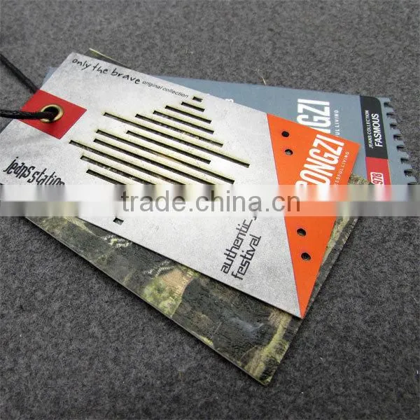 Custom Clothing Tag Paper Hangtags photo-4