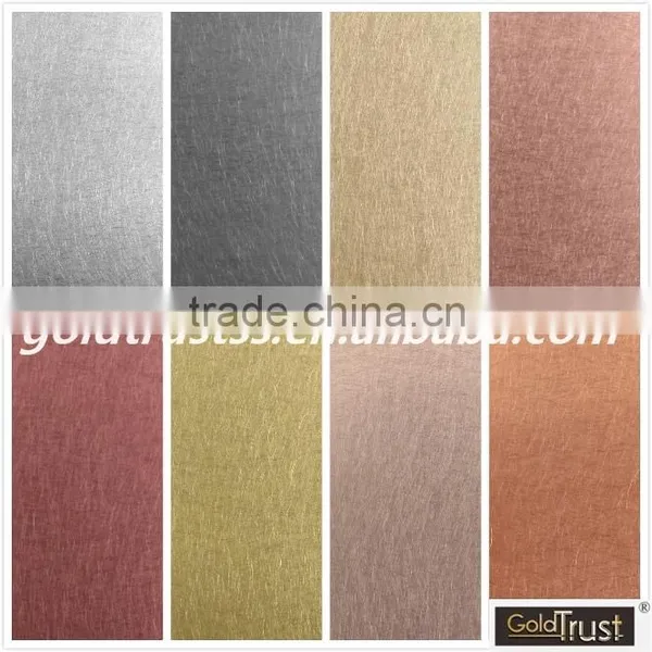 304 color stainless steel plate for elevator cabin and door