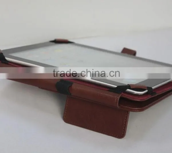 Genuine Leather Business Brief Leather Case 10 Inch Universal Stand Leather Case photo-6