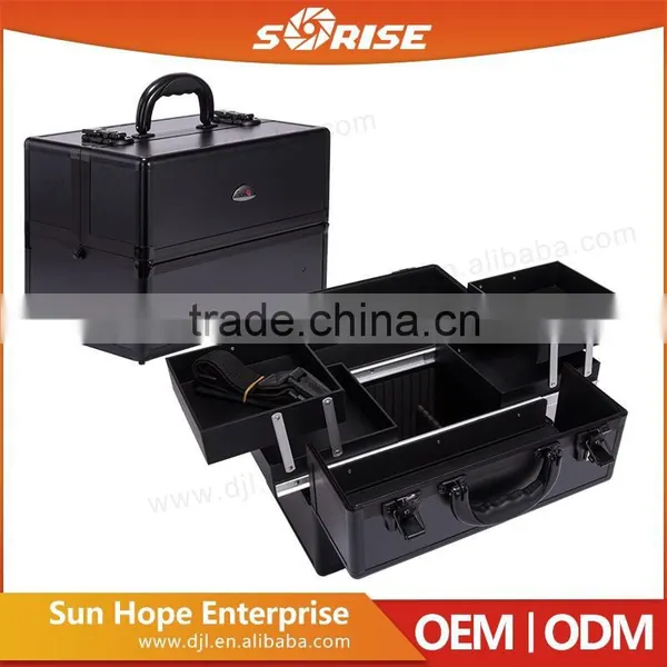 Sunrise Beauty Makeup Aluminum Professional Beauty Trolley Case photo-3