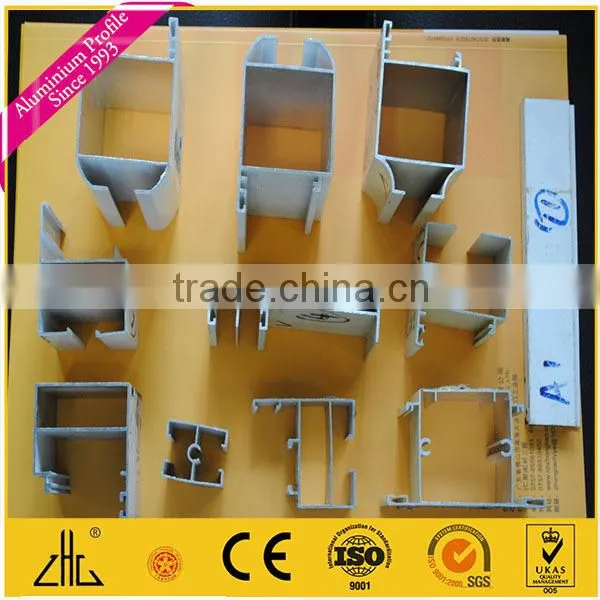 Wow!!6063 Powder Coating Non-thermal Break Aluminium Window and Door Factory Catalog/ Anodized Sliding Window Profile for Africa photo-2