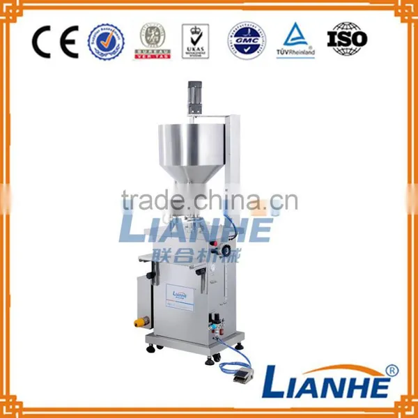Semi automatic heat and filling machine/paste filling machine/cream filling machine/honey liquid filler