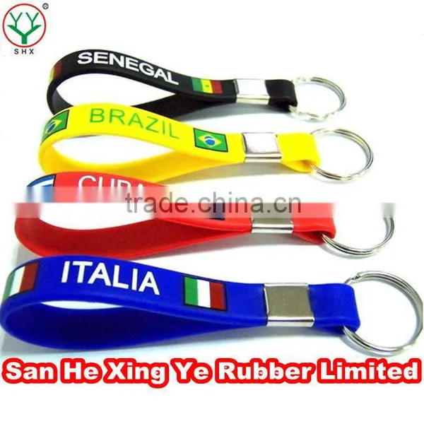 High-quality Useful Promotion Silicone Keychain photo-2