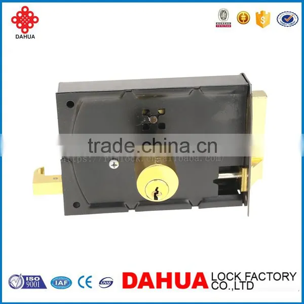 High Quality Cylinder Door Lock Brass Rim Lock for Doors 720 photo-4