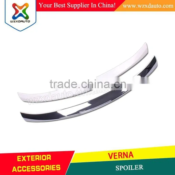 2011-2015 LED Rear Wing Dress-Up Spoiler Fit New Verna (ACCENT SOLARIS)