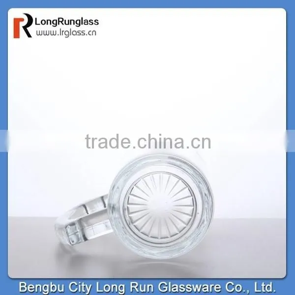 LongRun 370ml Wholesale Round Bottom Custom Sprinting Heavy Beer Mug photo-4