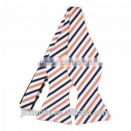 2016 Cheap Striped Silk Bow Ties Self Tie for Sale photo-3