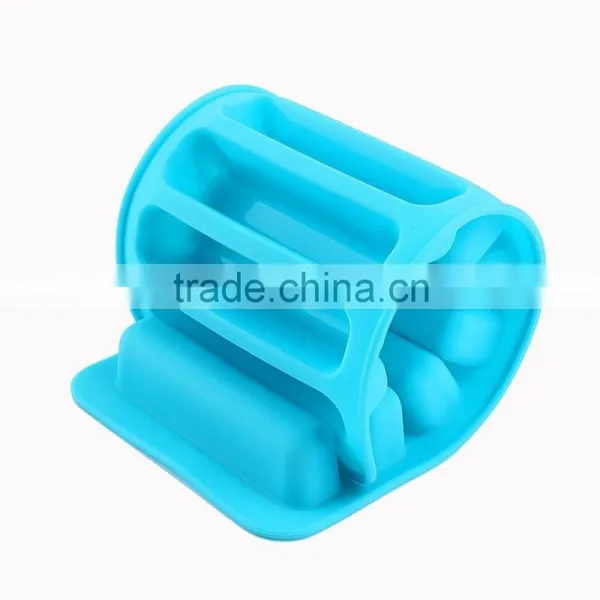Amazon Hot Selling Oblong Shaped Silicone Chocolate Candy Mold photo-2