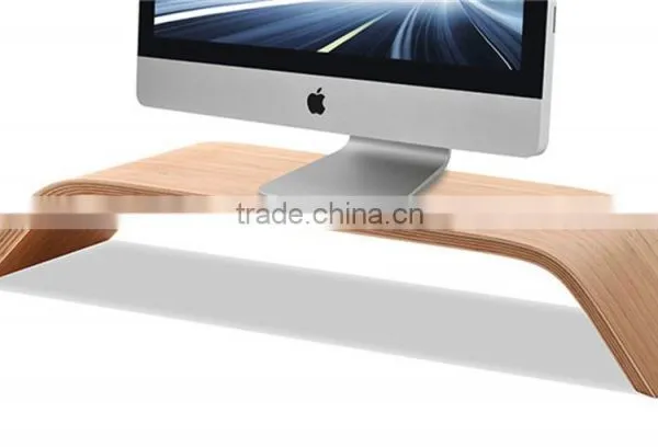 Wooden Stand Bamboo Holder for Apple Desktops Imac/stand Holder for Electronic Device photo-2