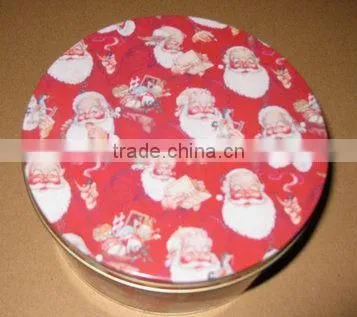 HOT Promotion Christmas Tin Box, Christmas Tin Music Box photo-5