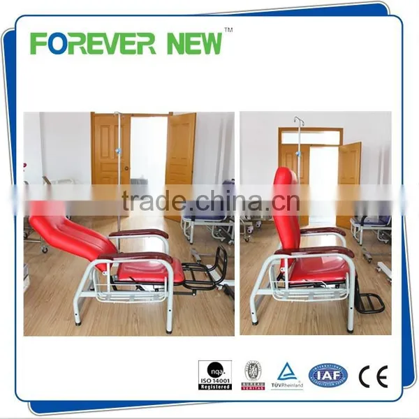 YXZ-031 Hospital Stainless Steel Patient Infusion Chair, Medical Transfusion Chair photo-3