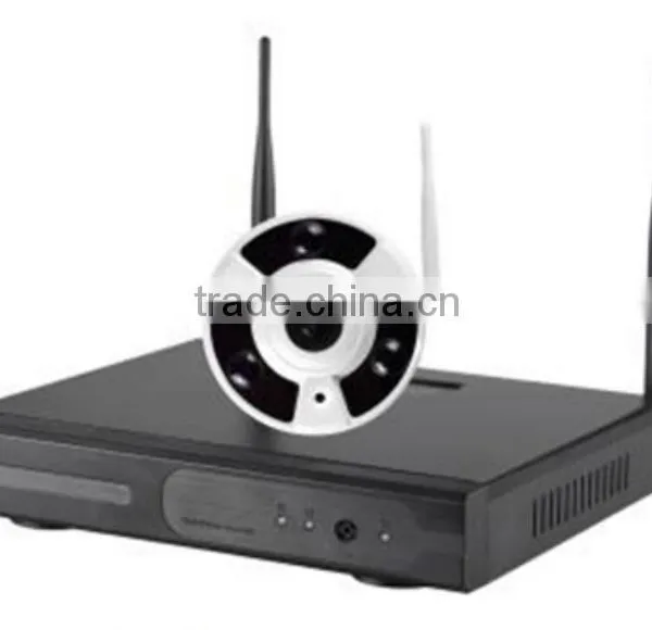 Wifi Fisheye 4ch 720p 960p Security Cameras Wireless Kit photo-2