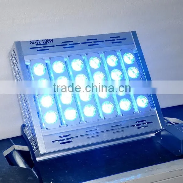 RGB LED Full Color Rotating Lamp Dmx RGB Outdoor LED Flood Light photo-3