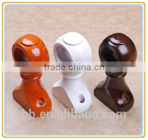 Perfect Surface Treatment Natural Wooden Curtain Rod photo-6