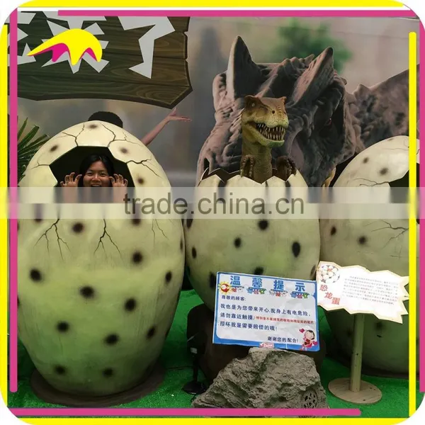 KANO0925 Animated Animatronic Artificial Real Dinosaur Egg