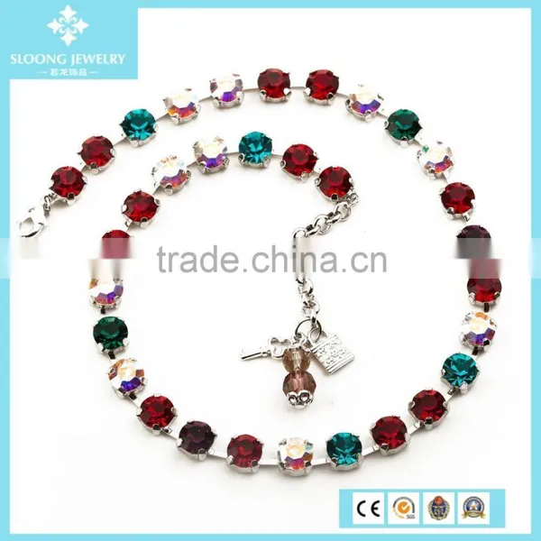Crystal Designer Inspired Women Statement Necklace