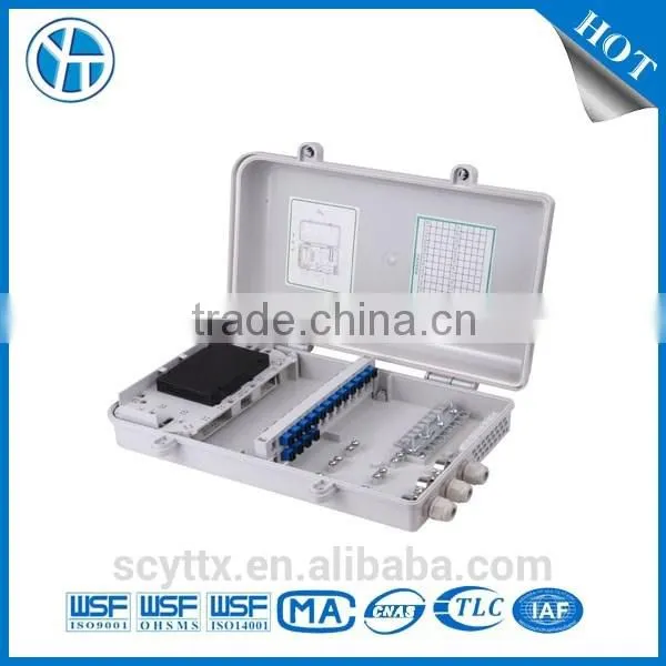 Fiber Optic Closure High Quality Singlemode sc 1x8 Optical Plc Splitter With ABS Box photo-2