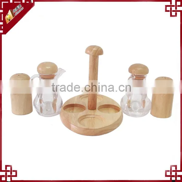 Multifunctional Kitchen Beech Spice Rack photo-4