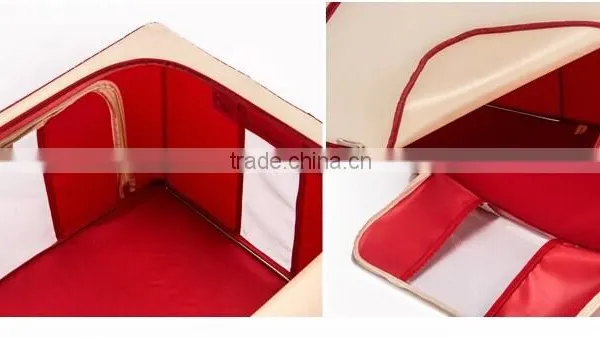 FH-CL0044 Popular Style Polka Dot Fabric Oxford Clothes Storage Box photo-3
