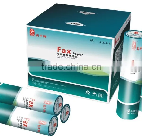 210mmx30m Thermal Paper for Facsimile Machine
