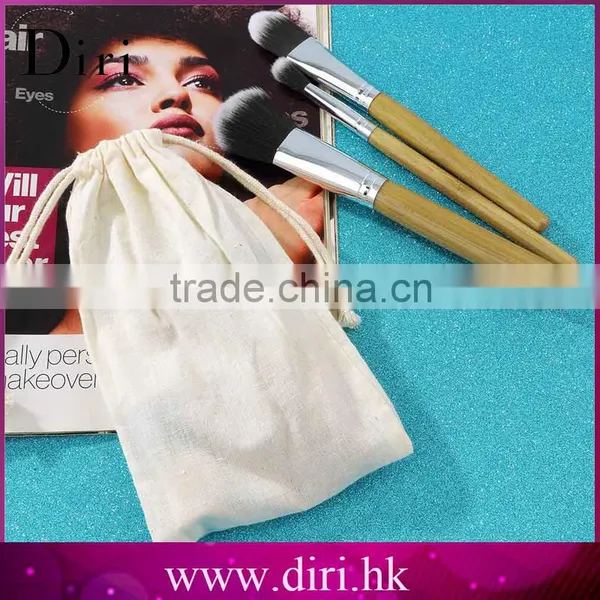 10 PCS Professional Pro Cosmetic Brush Set Bamboo Handle Synthetic Makeup Brushes Kit photo-4