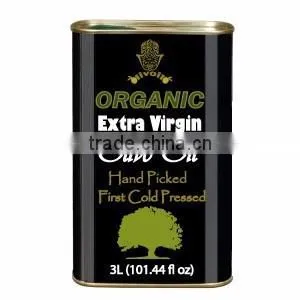 Organic Extra Virgin Olive Oil. High Quality Organic Olive Oil. 1st Cold Press. 100% Organic Olive Oil 5L Metallic Tin photo-6
