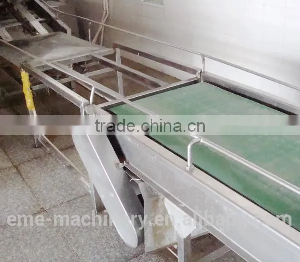 Livestock Poultry Slaughter Machine Living Poultry Cage Automatic Conveyor Butcher Equipment of Chicken Slaughter Line photo-2