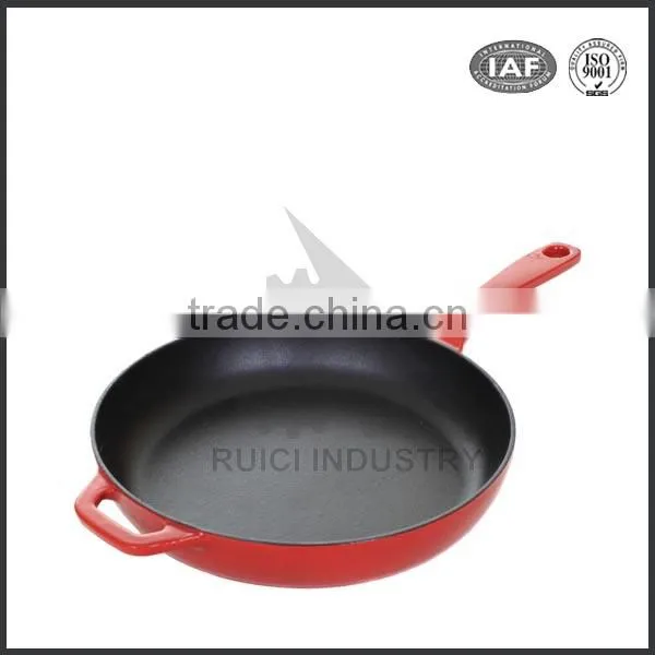 High Quality Red Enamel Cast Iron Pot photo-3