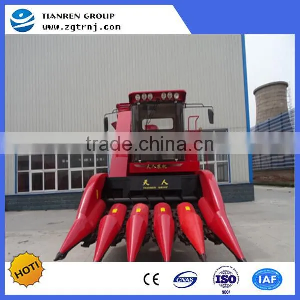 TR9988-5550 Self Propelled Combined Maize Harvester Machine With Flail Blade