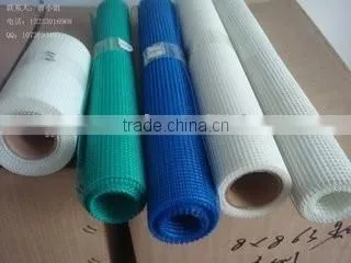 160g 4*4mm White Alkali Resistant Logo Printed Fiberglass Mesh photo-3