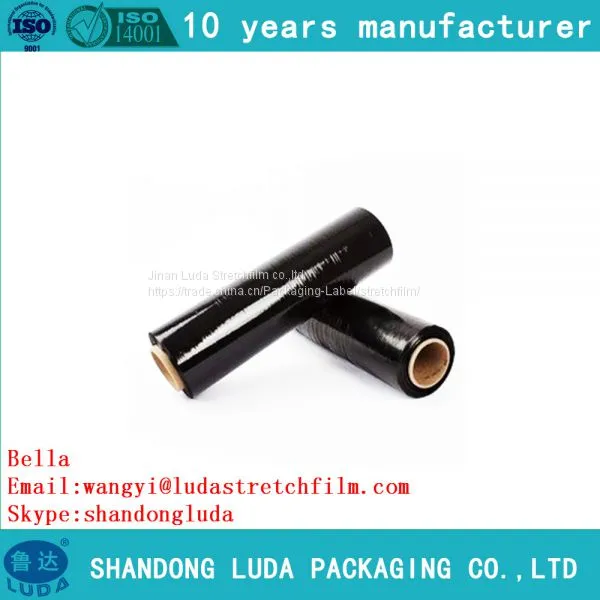 Factory Direct Sale Black Stretch Wrap Film photo-2