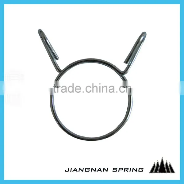 Tension Spring Galvanized Round Pipe Clamp/clip