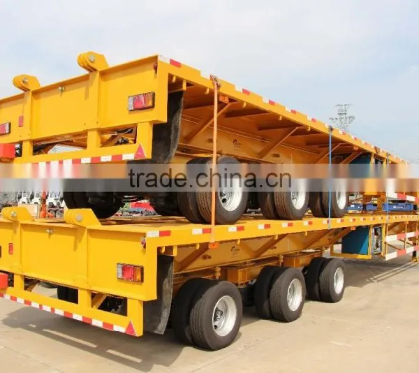 40 TONS FLATBED SEMI TRAILER photo-2