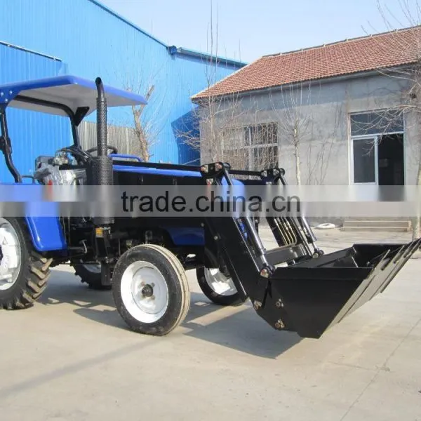 Chinese Cheap Farm Tractors With New Design Front and End Loader photo-4