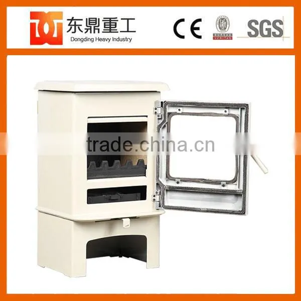 Direct Salling Ivory White Enamel Wood Burning Stove/wood Stove/fireplace From Chinese Factory HF905UBE photo-2