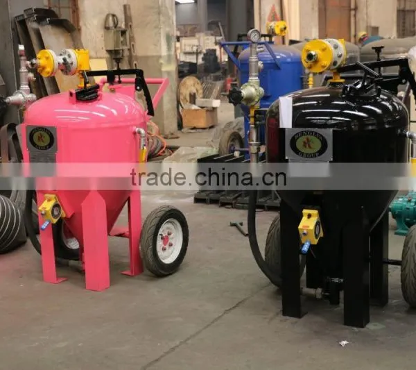 Dustless Blasting Machine, HL 1500 , 15 Cubic ft Dustless Portable Dustless Blasting Machine photo-5