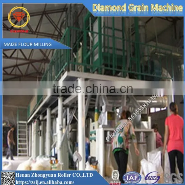 Whole Set Yellow Corn Flour Milling Plant photo-3