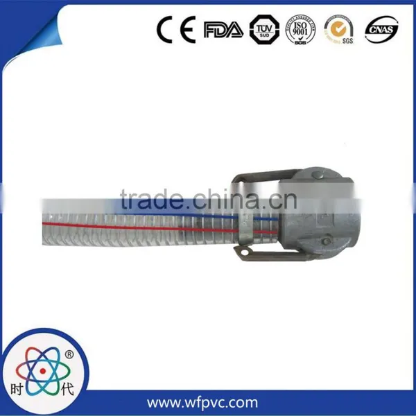 Weifang Shidai PVC Hose 5/16" PVC Sprial Steel Wire Reinforced Hose Pipe on Hot Sale photo-3