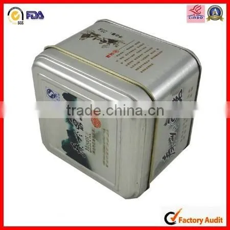 Hot Sale Tin Lovely Square Jewelly Tin Can photo-5