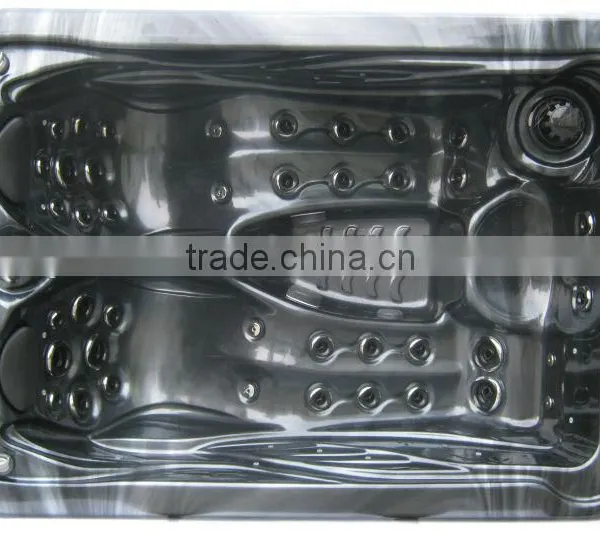 3 Person Freestanding Rectangular Acrylic Balboa System Air Jet Massage Spa Hot Tub photo-6