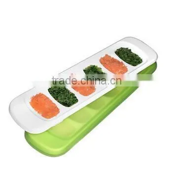 Baby Food Freezer Tray With Silicone Lid photo-2