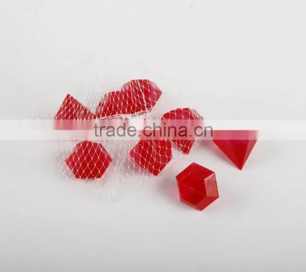 Diamond Shape Reusable Plastic Ice Cube With BPA Free Material photo-2